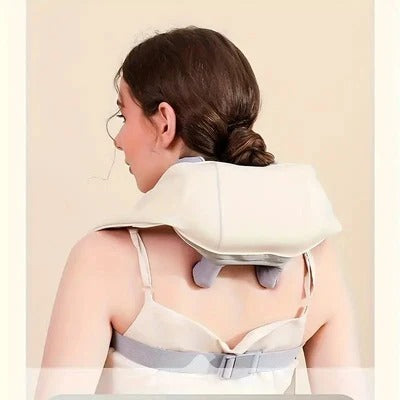 جهاز تدليك الرقبة والكتف الكهربائي من لوليكس – شياتسو مع حرارة لتخفيف التوتر والآلام