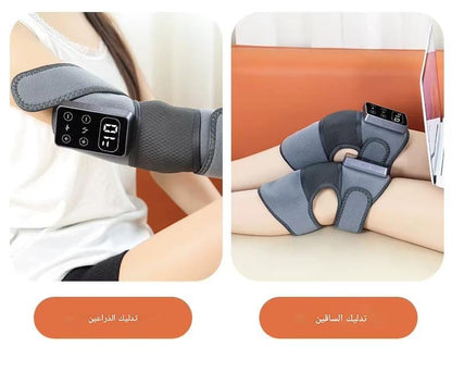 جهاز تدليك الركبة اللاسلكي بالاهتزاز والحرارة – لتخفيف آلام المفاصل وتحسين الدورة الدموية