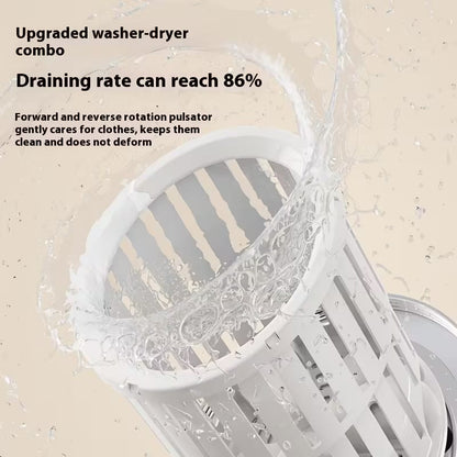 غسالة ميني محمولة بغطاء شفاف وشاشة ديجيتال – سعة 2.5 كجم – 25 سم